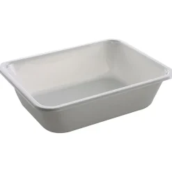 Plastbakke C-Pet, hvid, C-PET, Standard serie, 1-rums, hovedret, 1660ml, 22,70cm