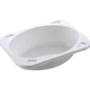 Plastbakke C-Pet hvid 1 rums biret 395 ml 16cm - 840 stk