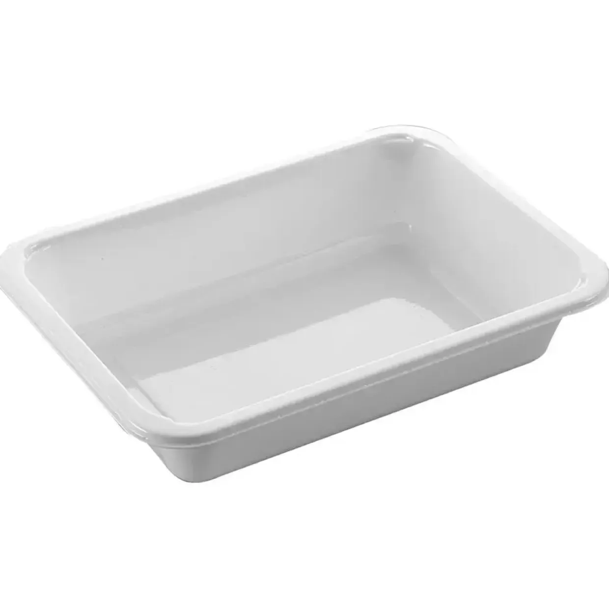 Plastbakke C-Pet hvid Standard serie 1-rums biret 510 ml 17,10cm - 720 stk