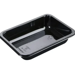 Plastbakke C-Pet sort Standard serie 1-rums biret 500 ml 17,10cm - 756 stk