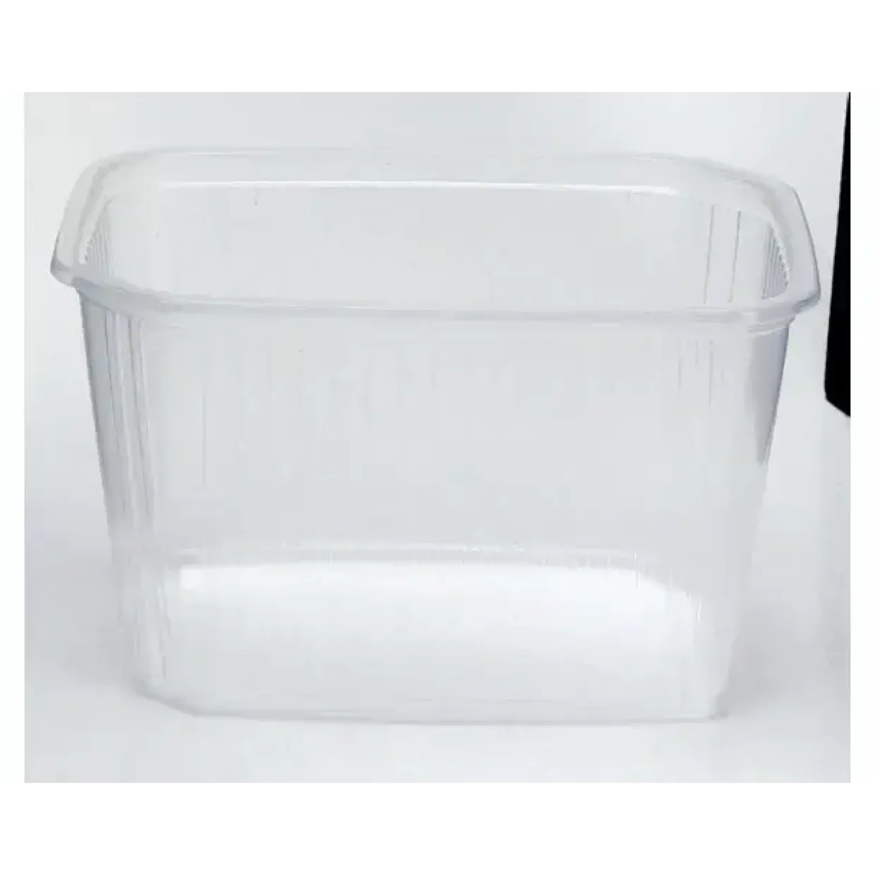 Plastbakke Fixpack firkantet PP klar 750 ml - 500 stk.