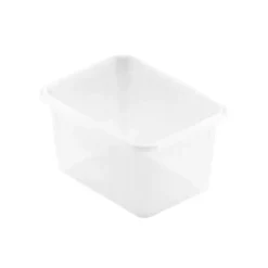 Plastbakke Fixpack firkantet PP klar 750 ml - 500 stk.