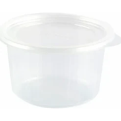 Plastbakke Fixpack PP rund klar 300 ml - 700 stk