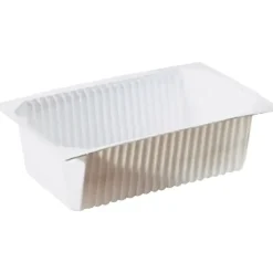 Plastbakke GN-form 1|4 hvid 1 rum 2000 ml 262x162x70 mm - 150 stk