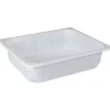 Plastbakke hvid PP 1500 ml 26,50 x 16,20 x 5 cm - 200 stk