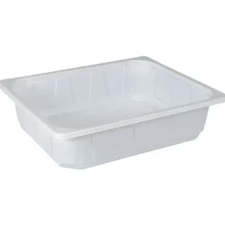 Plastbakke hvid PP 1500 ml 26,50 x 16,20 x 5 cm - 200 stk
