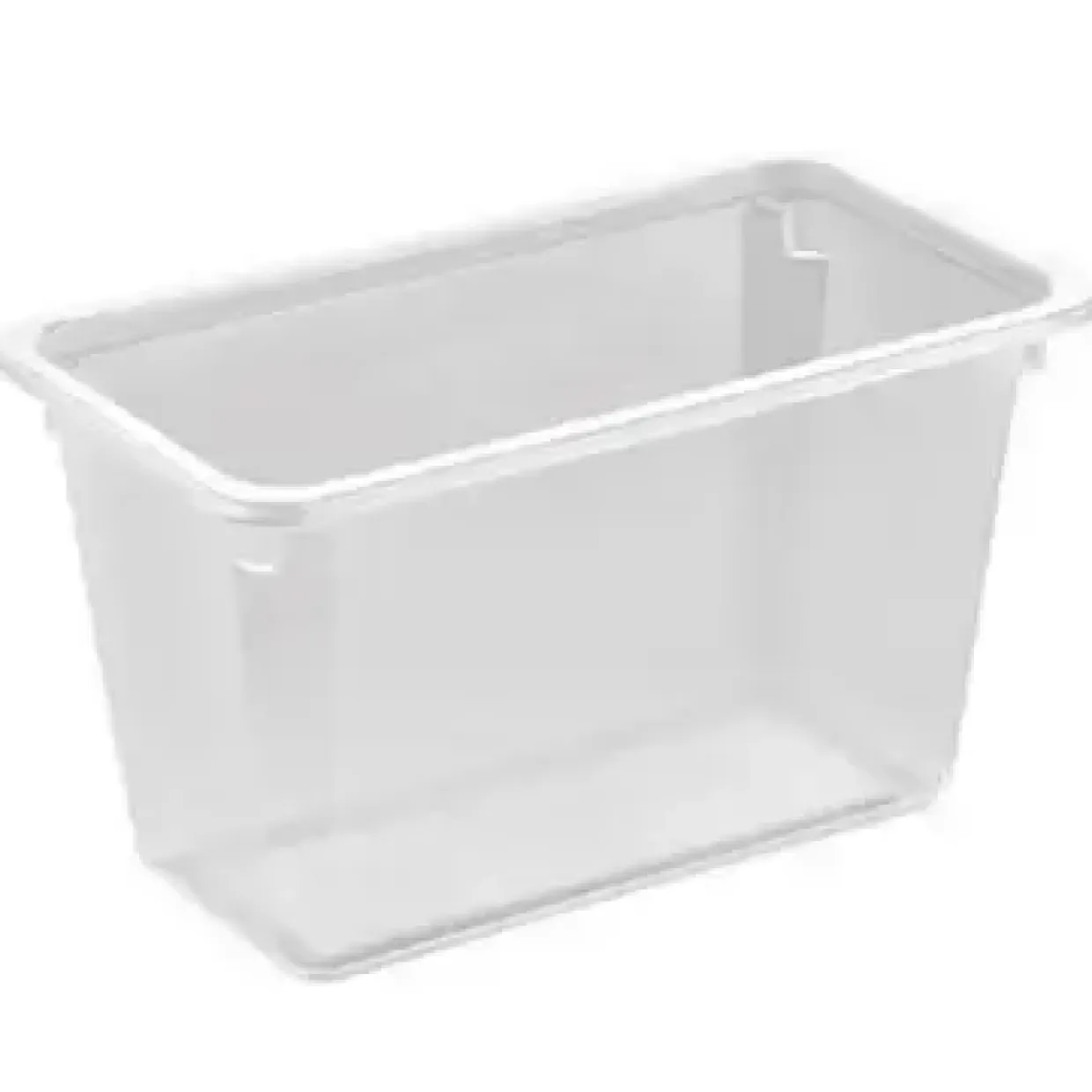 Plastbakke Kageboks K2182-1H 1-rum 1100 ml 179x98x100 mm PP Klar - 384 stk/krt