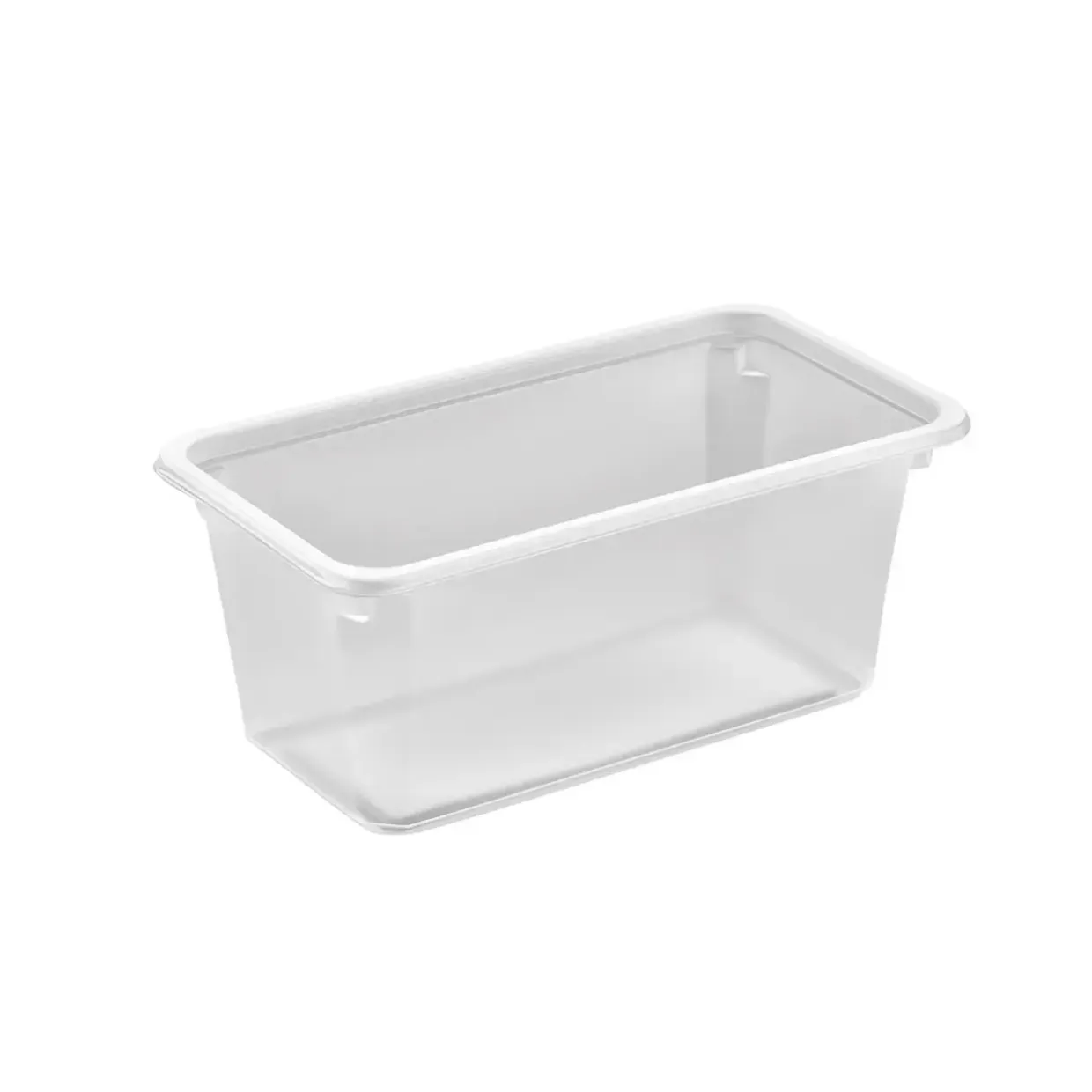 Plastbakke K2182-1G PP natur 178x98x75mm 860ml 512stk/ka