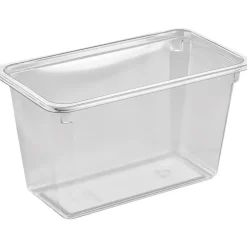 Plastbakke K 2182-1H 18x10x10cm 1140 ml klar APET 1-rums 1140 ml - 4608 stk