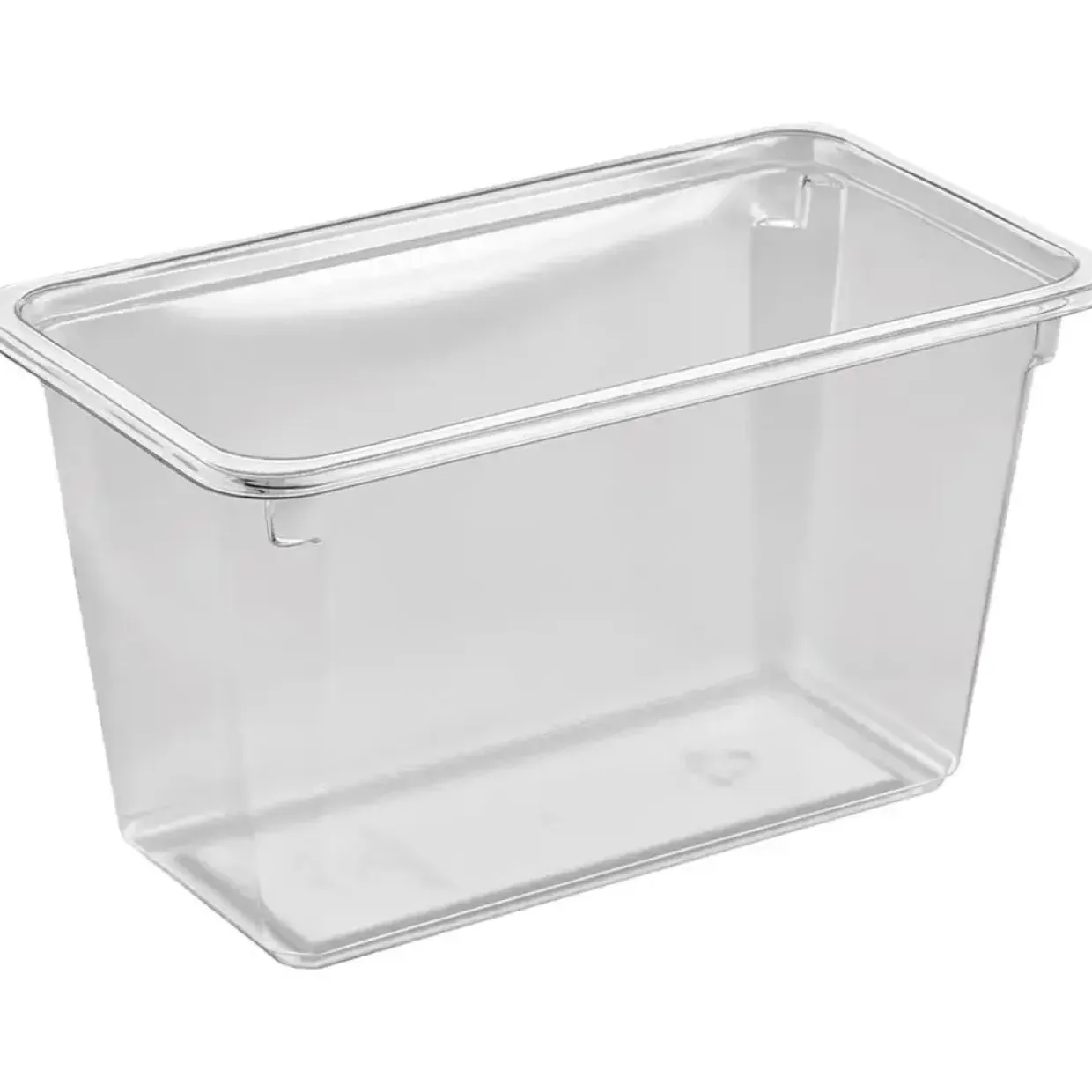 Plastbakke K 2182-1H 18x10x10cm 1140 ml klar APET 1-rums 1140 ml - 4608 stk