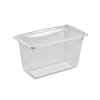 Plastbakke klar 180x99x101mm 1140ml - 384stk