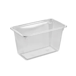 Plastbakke klar 180x99x101mm 1140ml - 384stk