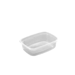 Plastbakke mini 65 PP klar 108x82x28mm 125ml 1000stk