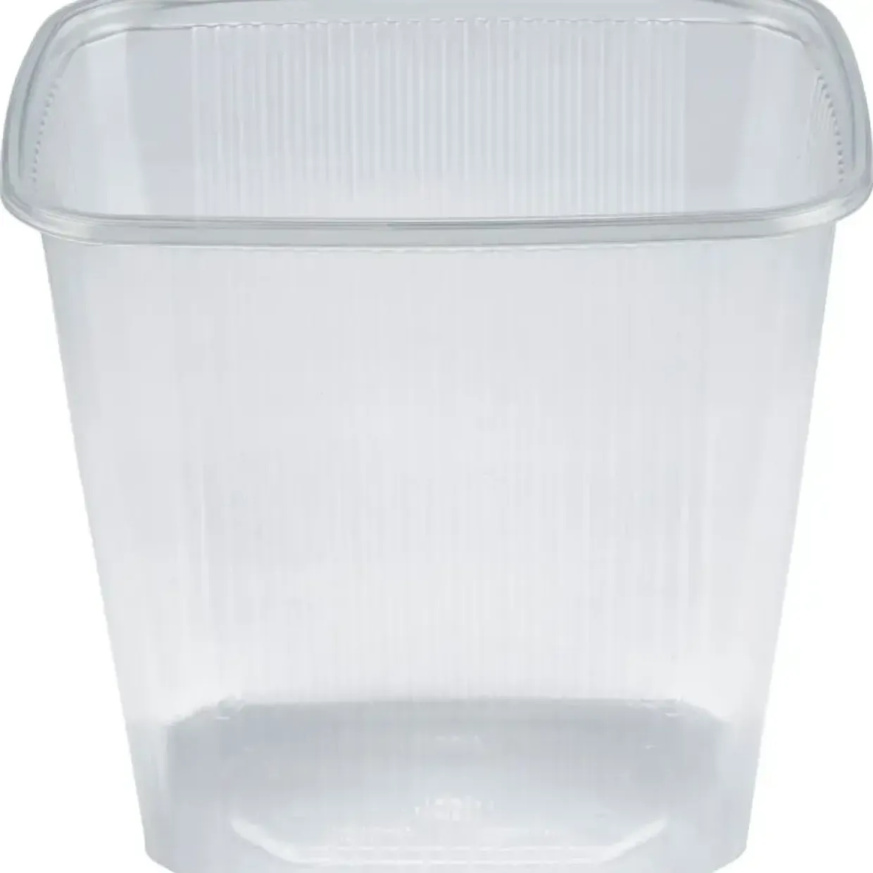 Plastbakke - PP - 500 ml - Klar - 10,8x8,1x10,3 cm - 1000 stk