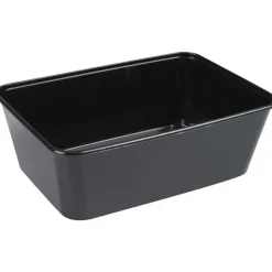 Plastbakke - PP 750 ml - Sort - 1-rums - 500 stk