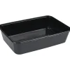 Plastbakke - PP - 500 ml - Sort - 17,5 x 11,9 x 4 cm - 500 stk