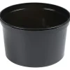 Plastbakke, sort, 500 ml - 500 stk