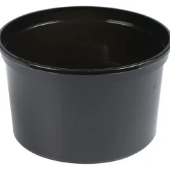 Plastbakke, sort, 500 ml - 500 stk