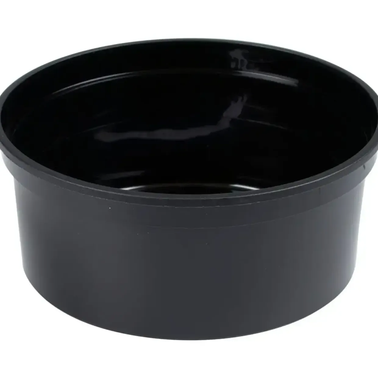 Plastbakke, sort, 350 ml - 500 stk