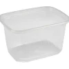 Plastbakke, 10,8x8,1x6,2cm, 300 ml, klar, PP - 1000 stk
