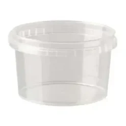 Plastbæger Handy-safe 250 ml Ø92x57 mm PP Klar - 200 stk/ps