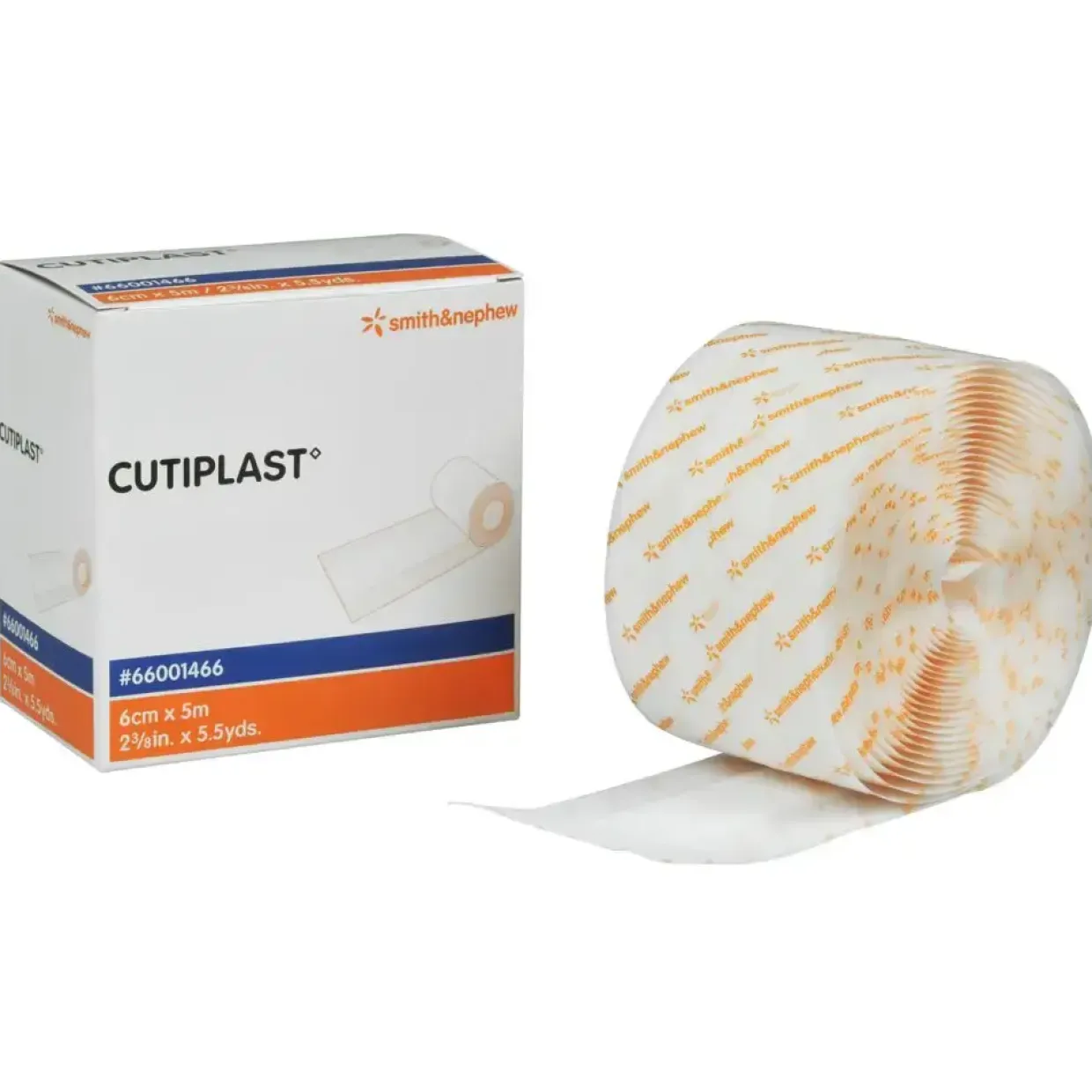 Plaster - Curaplast 4 cm x 5 m - På rulle - Hvid