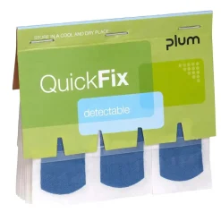 Plaster Detectable Sporbare Blå - 6 stk/pk