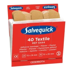 Plaster finger - Cederroth - Beige - 6 refill æsker 24 stk - Køb minimum 6 stk.