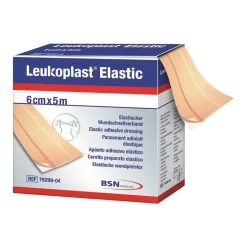 Plaster Leukoplast hudfarvet på rulle 6 cm x 5 m