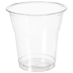 Plastglas 20 cl Ø78x78 mm Enkeltpakket PET Klar - 1000 Stk/krt