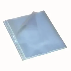 Plastiklomme Bantex A4 TÅ VÅ 0,12mm Refleksfri - Køb minimum 10 stk.