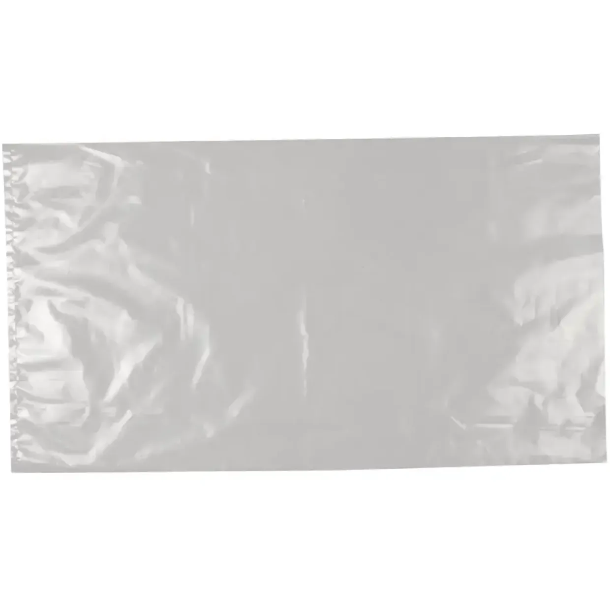 Plastikposer LDPE uden foldning uden tryk transparent 25 my 25x45 cm 6 L - 1000 stk