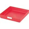 Plastkasse - 150x150x25 mm - Til skuffehøjde 50 mm