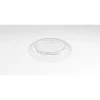 Plastlåg DeliGreen Stabelbar Ø129xH17.50mm RPET med antifog Transparent - 24 ps x 42 stk/krt