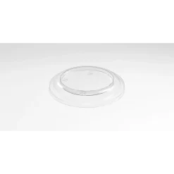Plastlåg DeliGreen Stabelbar Ø129xH17.50mm RPET med antifog Transparent - 24 ps x 42 stk/krt