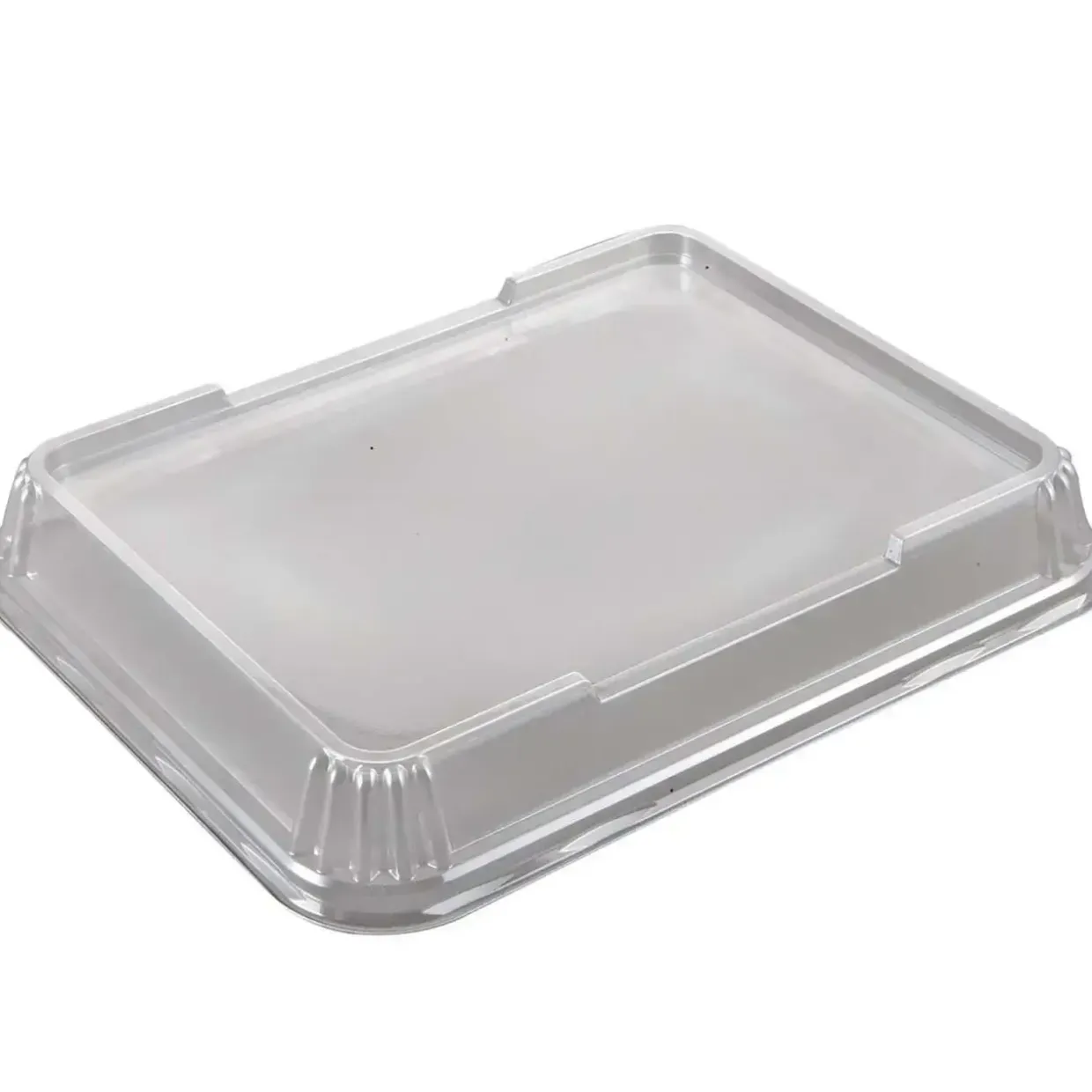 Plastlåg 5227-2 højt 232x183x32 mm APET Klar til 2227 bakkeserien - 324 stk/krt