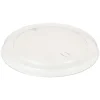 Plastlåg Ø85 mm Bionedbrydelig PLA Klar til isbæger 180 ml - 16 ps x 50 stk/krt