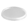Plastlåg Ø101 mm Rund PP Klar til Salatbæger 36109/110/111/112 - 10 pk x 100 stk/krt