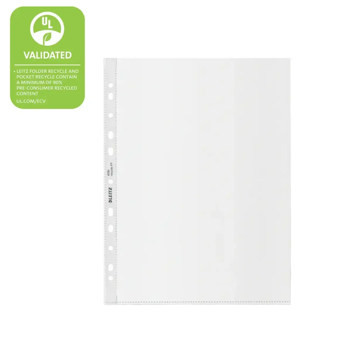 Plastlomme A4 90my Leitz - 25 stk