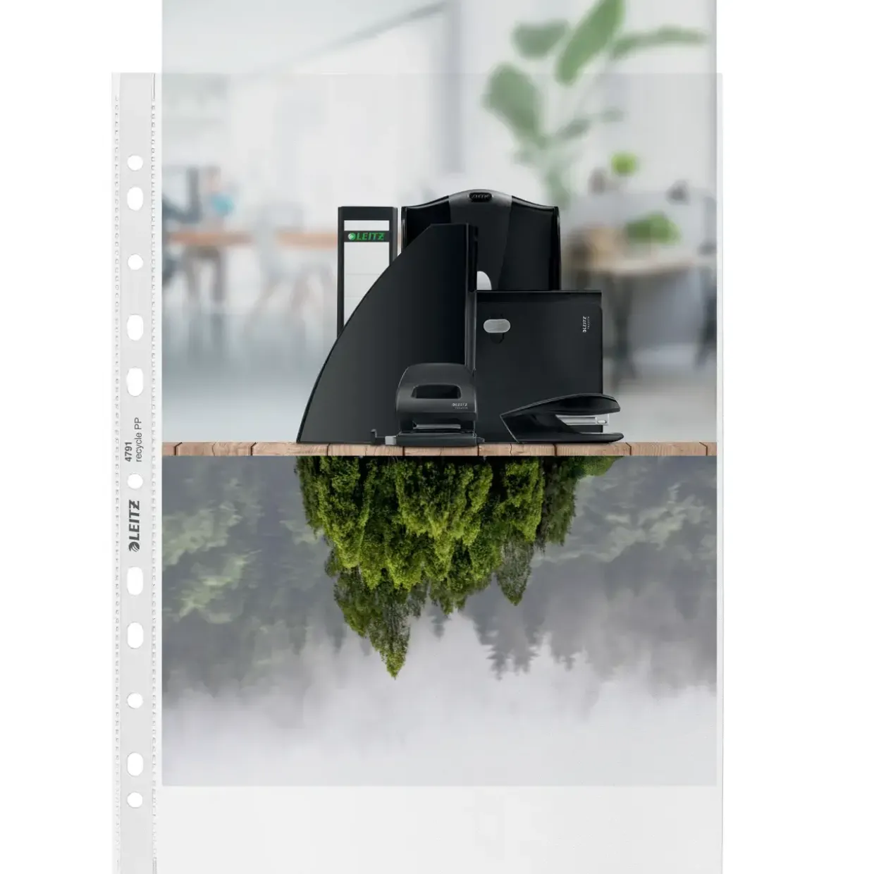 Plastlomme A4 90my Leitz - 25 stk