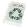 Plastlomme Esselte Recycled A4 100my m. præg 50stk