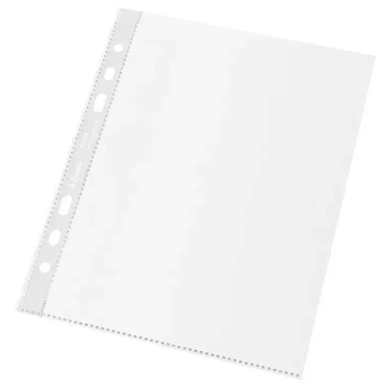 Plastlomme Esselte Recycled A4 100my m. præg 50stk
