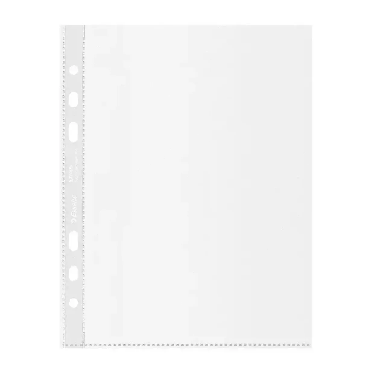 Plastlomme Esselte Recycled A4 100my m. præg 50stk