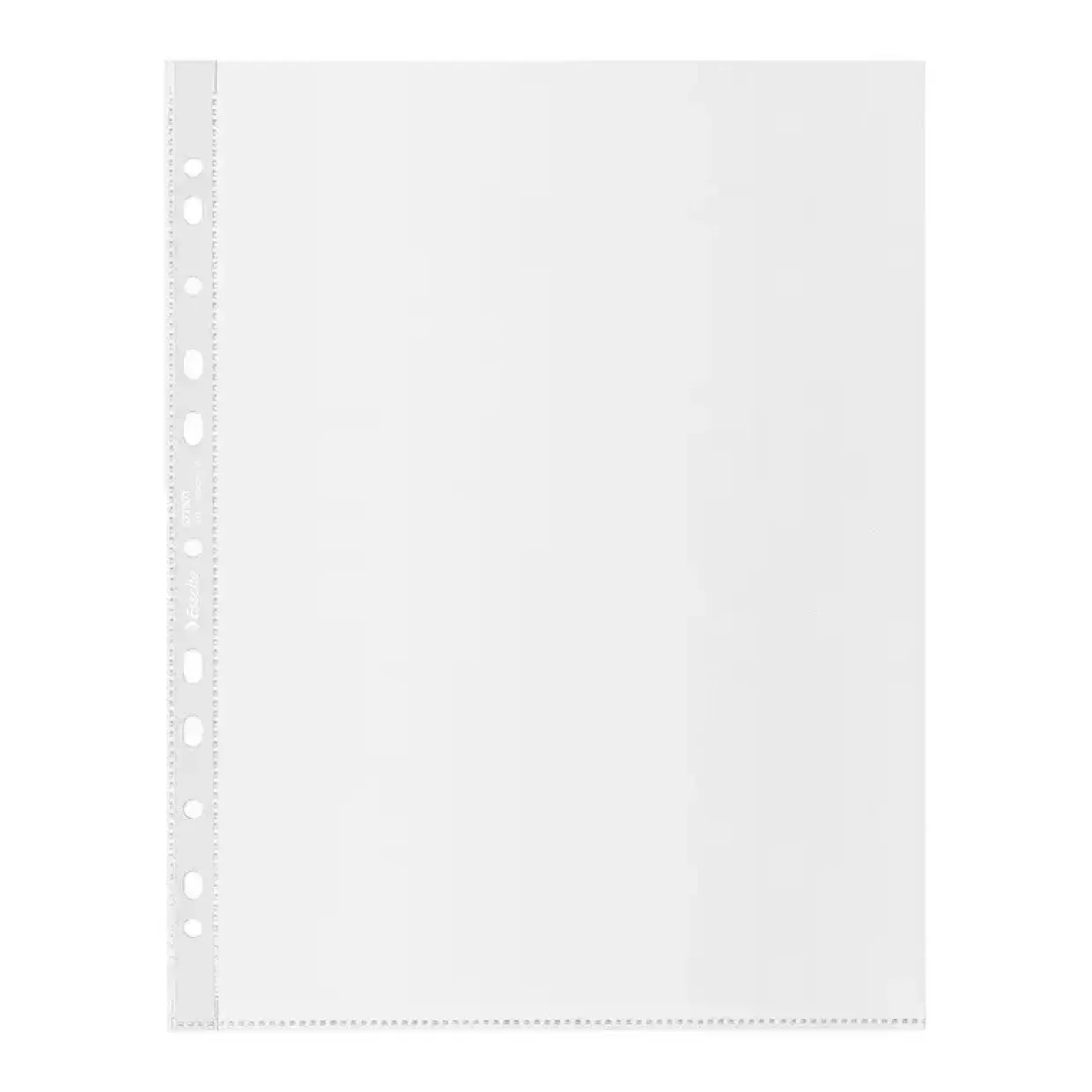 Plastlomme Esselte Recycled A4+ 100my m. præg 100stk