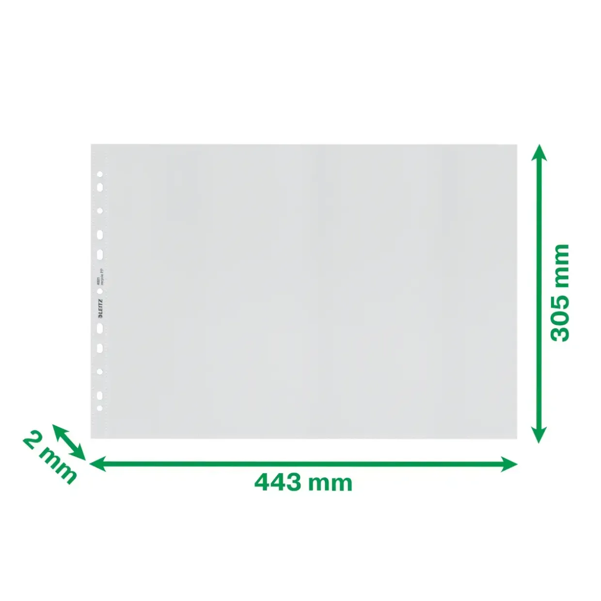 Plastlomme - Leitz Recycle A3 100my PP 25stk|pak