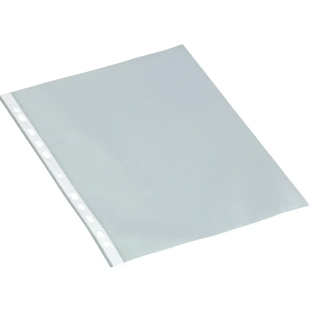 Plastlommer A4 åben top 0,09mm PP med præg 100stk pr. pak