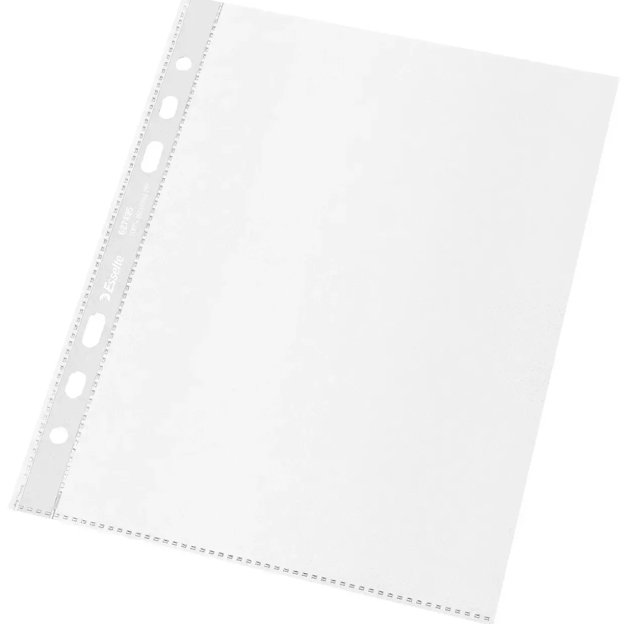 Plastlommer A5 Esselte recycled 70my PP præg (100)