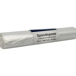 Plastpose LDPE transparent 20 my 54,50x50,50 cm 22 L - 25 ruller