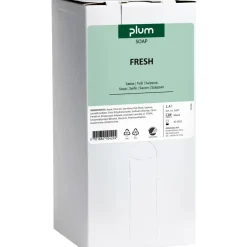 Plum Fresh Håndsæbe med parfume uden farve - 1400 ml - 8 stk