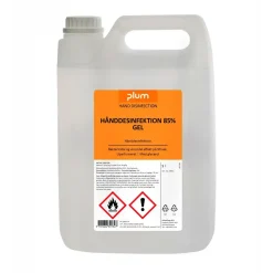 Plum Hånddesinfektion 85% Gel 5 l dunk